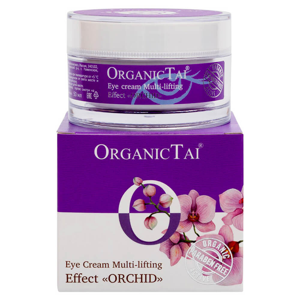 Крем для век мульти-лифтинг эффект «Орхидея» от Organic Tai