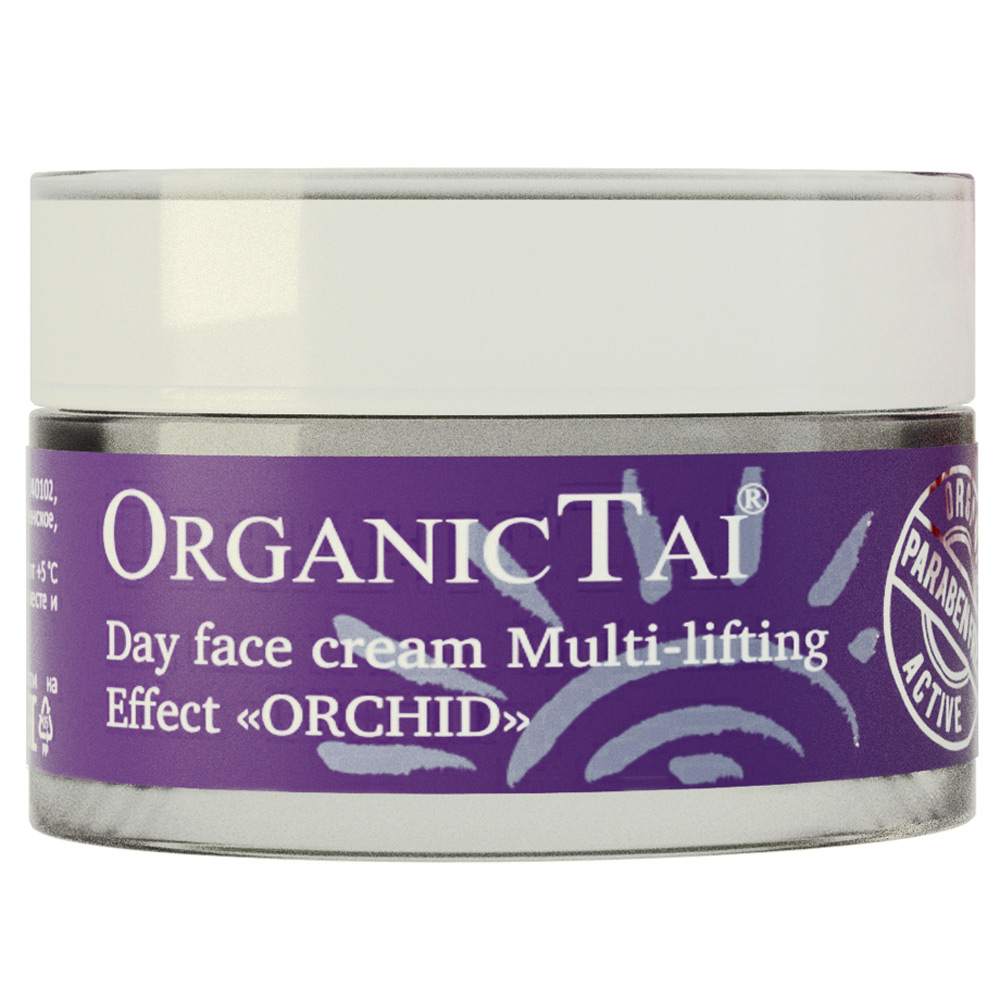 Дневной крем для лица мульти-лифтинг эффект Орхидея от Organic Tai